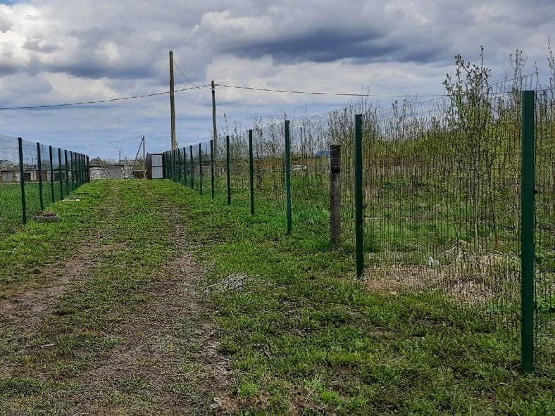 Забор из рулонной сетки, с. Выльгорт